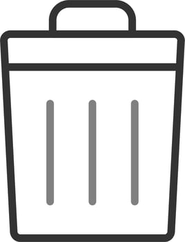 Trash Bin Vector Icon