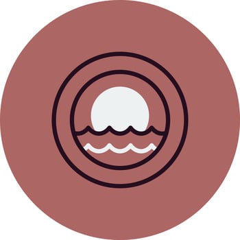 Porthole Vector Icon