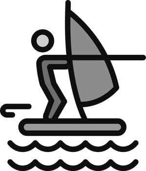 Sailing Vector Icon