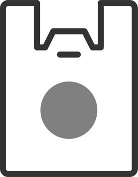 Plastic Bag Vector Icon