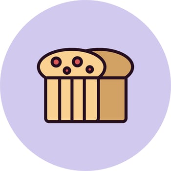 Bread Vector Icon