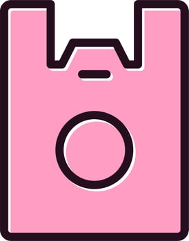 Plastic Bag Vector Icon