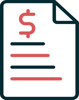 Bill Vector Icon