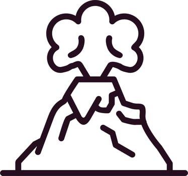 Eruption Vector Icon