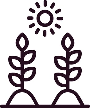 Crop Vector Icon