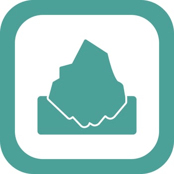 Iceberg Vector Icon