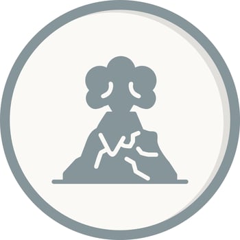Eruption Vector Icon