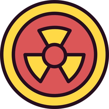 Radiation Vector Icon