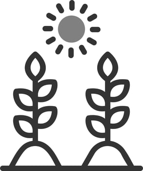 Crop Vector Icon