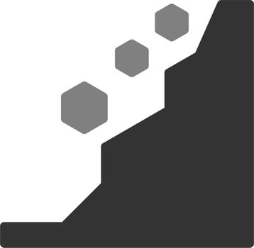 Landslide Vector Icon