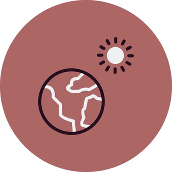 Global Warming Vector Icon