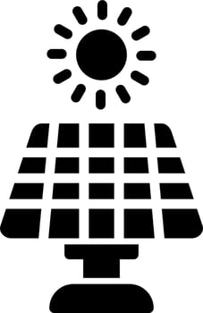 Solar Energy Vector Icon