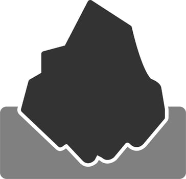 Iceberg Vector Icon
