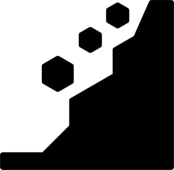 Landslide Vector Icon