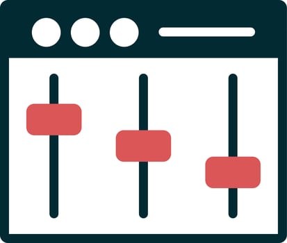Dj Mixer Vector Icon