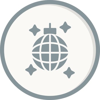 Disco Ball Vector Icon