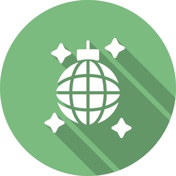 Disco Ball Vector Icon