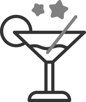Cocktail Vector Icon