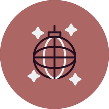 Disco Ball Vector Icon