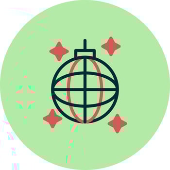 Disco Ball Vector Icon