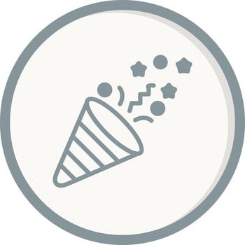 Confetti Vector Icon