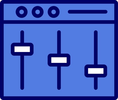 Dj Mixer Vector Icon