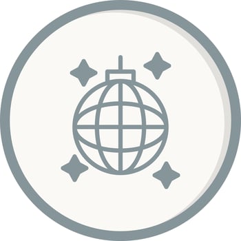 Disco Ball Vector Icon