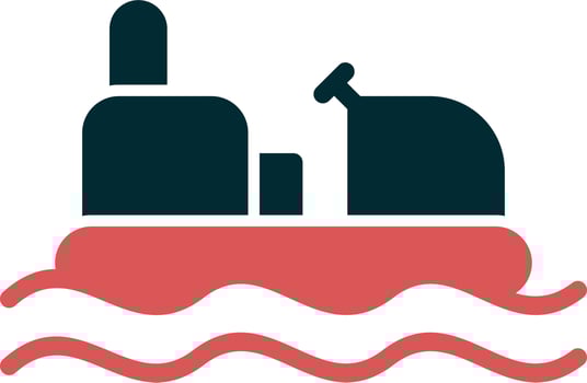 Bumper Boats Vector Icon