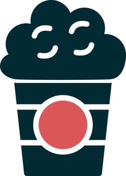 Popcorn Vector Icon