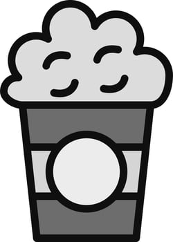 Popcorn Vector Icon