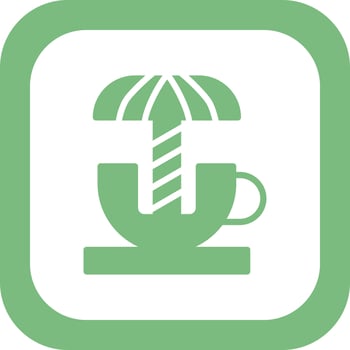 Spinning Teacup Vector Icon