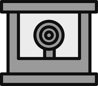 Attraction Shooting Vector Icon