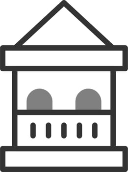 Ticket Box Vector Icon