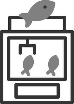 Fishing Machine Vector Icon