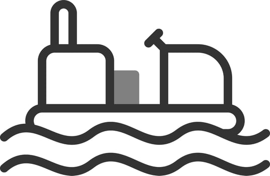 Bumper Boats Vector Icon