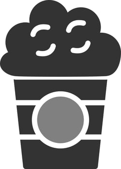 Popcorn Vector Icon