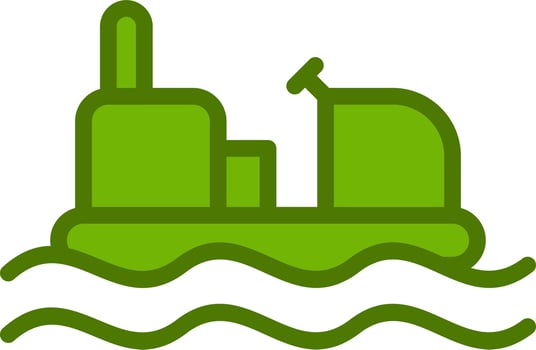 Bumper Boats Vector Icon
