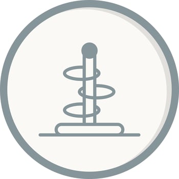 Ring Toss Vector Icon