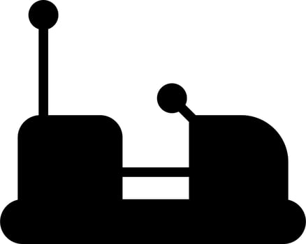 Bumper Car Vector Icon
