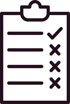Clipboard Vector Icon