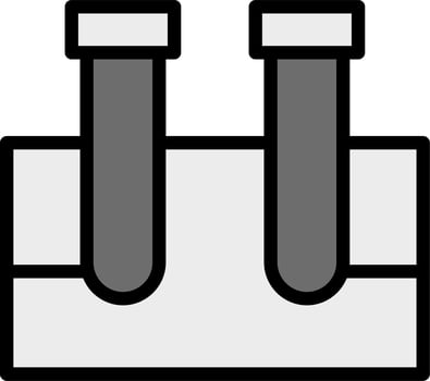 Test Tubes Vector Icon