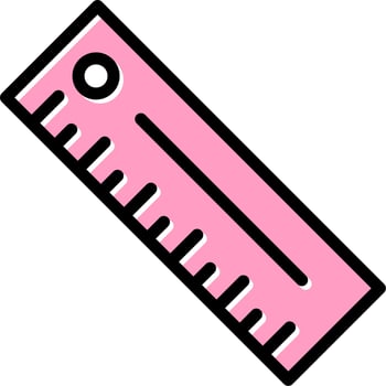 Ruler Vector Icon