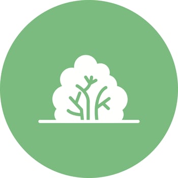 Bush Vector Icon