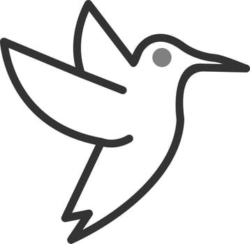 Hummingbird Vector Icon