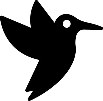 Hummingbird Vector Icon