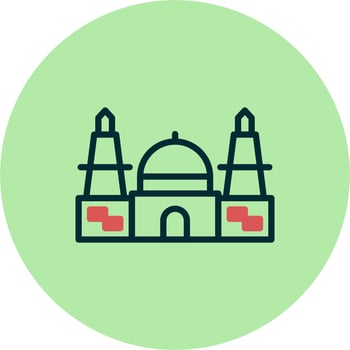 Temple Vector Icon