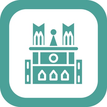 Notre Dame Vector Icon