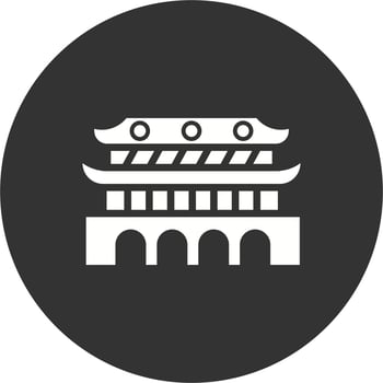 Forbidden City Vector Icon