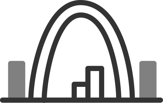 Gateway Arch Vector Icon