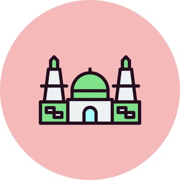Temple Vector Icon